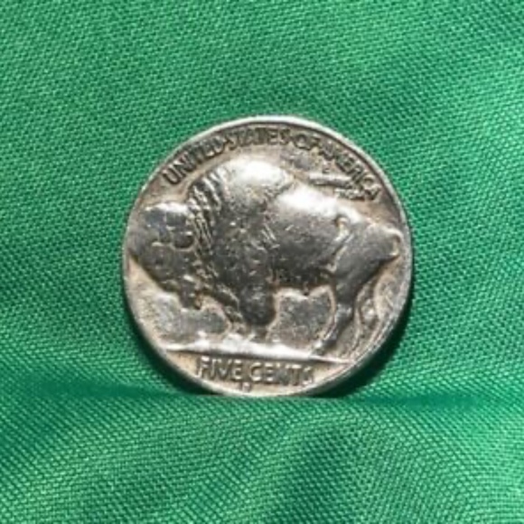 1936 D Indian Head Buffalo RF Nickel 5 Cent Piece VF Very Fine 5c US Coin - Picture 4 of 5